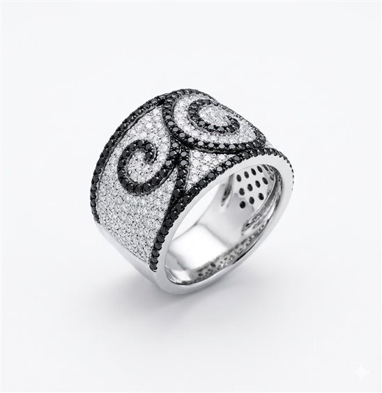 Anillo Giorgio Visconti Mujer in Oro Diamante 1.10 Ct AB13549 - AB13549